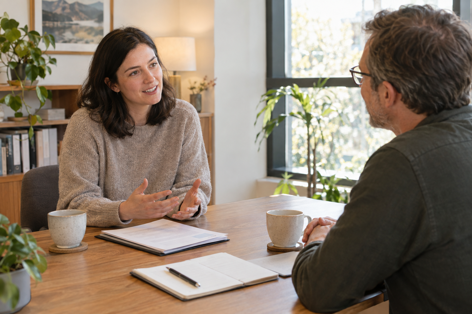 Advice conversation preview
